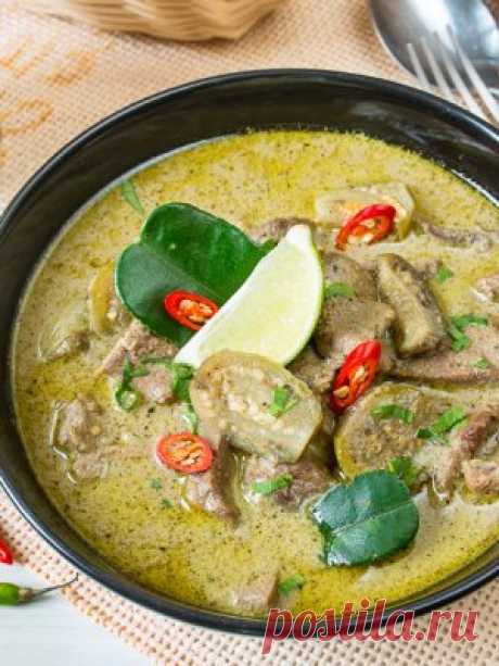 Тайское зеленое карри из говядины: как приготовить - проверенный пошаговый рецепт с фото на Вкусном Блоге