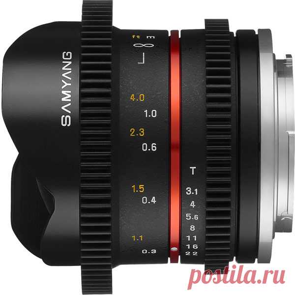 Представлен объектив Samyang 8mm T3.1 V-DSLR UMC Fish-eye II - PCNEWS.RU