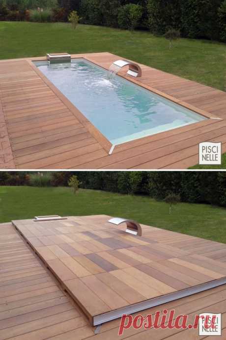 Custom Rolling Deck Fitted Pools | Home Design, Garden &amp; Architecture Blog Magazine