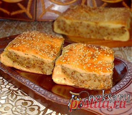 Постный пирог с картофелем и гречкой рецепт с фото
