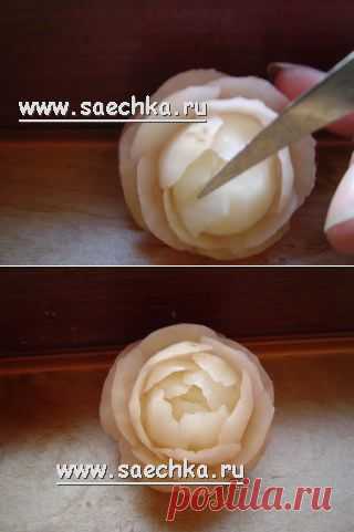 Картофельная роза | рецепты на Saechka.Ru