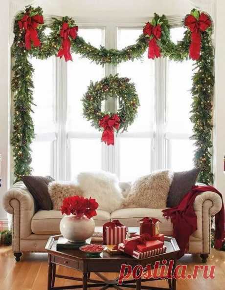 Украшения на окна к Новому году: 13 идей для праздничного настроения - Квартира, дом, дача - медиаплатформа МирТесен
