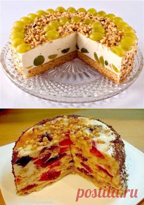 5 вкуснейших тортов без выпечки
