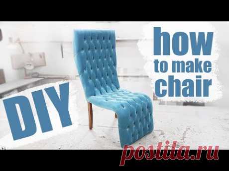 CREATIVE CHAIR design CAPITONE how to make furniture DIY