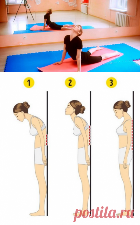 Омолаживающие 8 упражнений для укрепления спины...