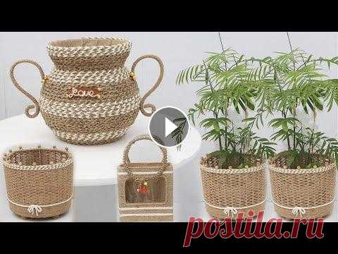5 Jute Craft Ideas Home Decorating Ideas Handmade | Best Out Of Waste ► Subscribe HERE: http://bit.ly/FollowDiyBigBoom...