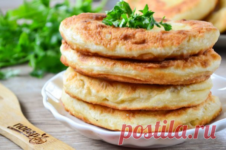 Тонкие пирожки с картошкой - пошаговый рецепт с фото на Повар.ру