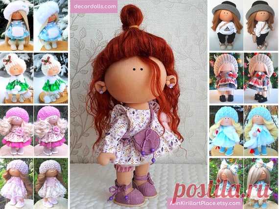 Kids Room Doll Nursery Interior Doll Home Design Doll | Etsy Hello, dear visitors!  This is handmade soft doll created by Master Yana (Cheboksari, Russia). Doll is made by Order. Order processing time is 5-12 days.  All dolls on the photo are made by master Yana. You can find them in our shop using masters name: