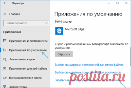 Стандартное приложение сброшено в Windows 10 — как исправить | remontka.pro