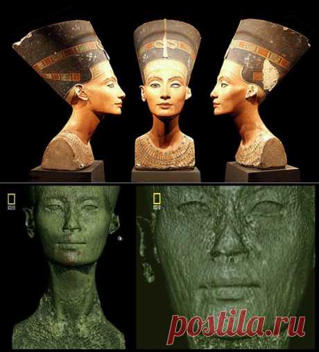 ФотоТелеграф  Знаменитый бюст Нефертити является подделкой?
