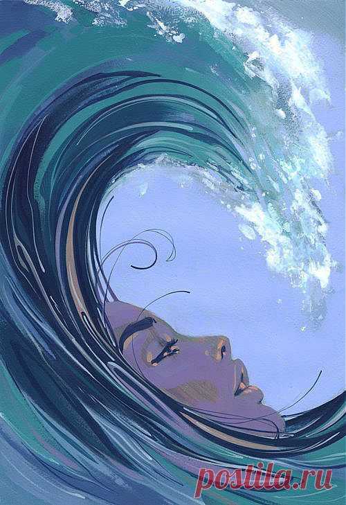 art, ocean | Mermaids
