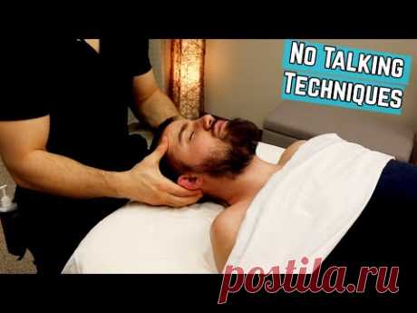 Head and Neck Massage Techniques NO TALKING