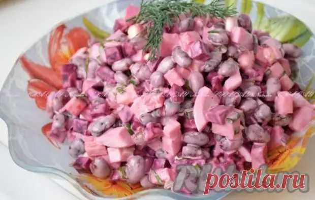 Салат из консервированной фасоли и крабовых палочек - Наш уютный дом - 8 января - 43363082452 - Медиаплатформа МирТесен