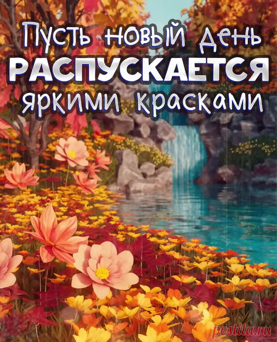 Осенняя красивая картинка доброго дня