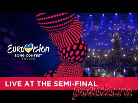 Salvador Sobral - Amar Pelos Dois (Portugal) LIVE at the first Semi-Final