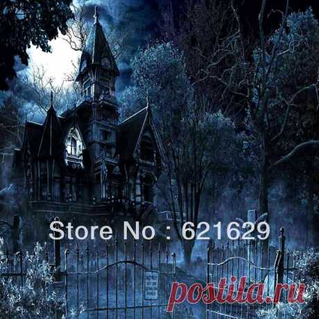 backdrop decoration Picture - More Detailed Picture about Spooky House 10'x10' CP Computer painted Scenic Photography Background Photo Studio Backdrop ZJZ 792 Picture in Background from GladsBuy Store | Aliexpress.com | Alibaba Group