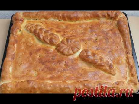 Пирог с тунцом и картошкой / Дрожжевой пирог с рыбной начинкой | Pie with tuna and potatoes
