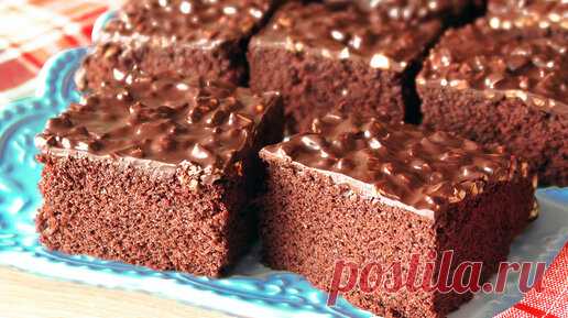 Постный шоколадный торт: из самых простых продуктов, получается очень вкусный | Готовим с Татьяной | Дзен