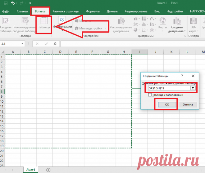 Эксель (Excel) для чайников: работа с таблицами, графиками, сортировкой данных и математическими расчетами
