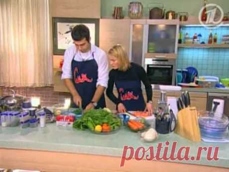 Передача &quot;Смак&quot; с Викторией Толстогановой (31 января 2009 года) - кулинарный видео рецепт на Повар.ру