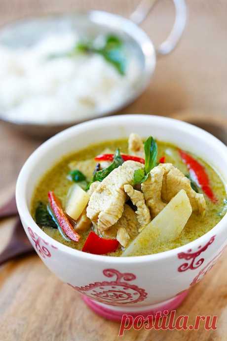 Тайский Зеленый Карри | Легкие Вкусные Рецепты