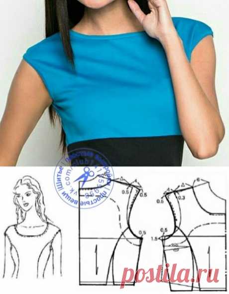 Моделирование коротких цельнокроеных рукавов.
#простыевыкройки #простыевещи #шитье #рукав #блузка #платье #моделирование
