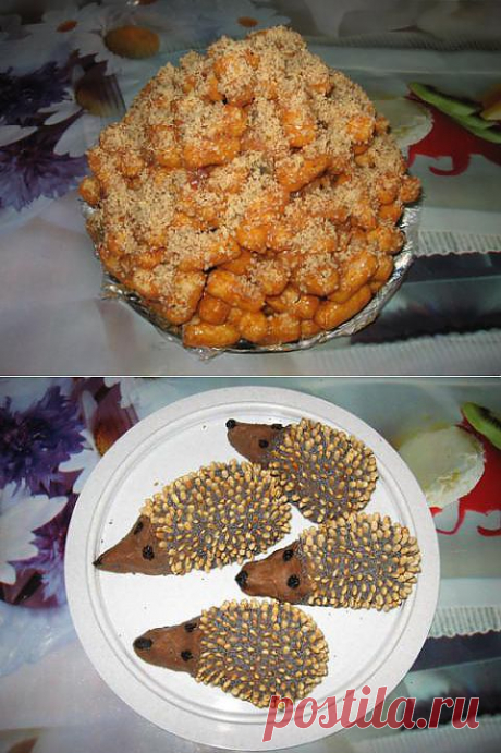 Торт из кукурузных палочек (торт без выпечки). Фоторецепт. | 4vkusa.ru