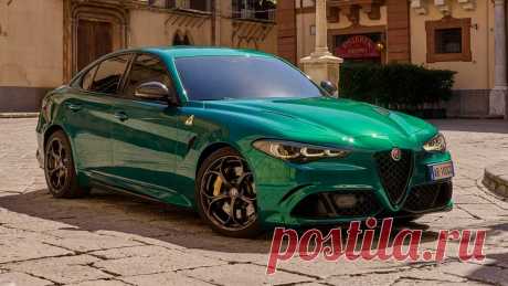 Обновленные Alfa Romeo Giulia и Stelvio Quadrifoglio 2024 выйдут ограниченным тиражом