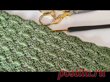 KOLAY TIĞ İŞİ ÖRGÜ MODELLERİ / Örgü Bebek Battaniyesi Yapımı / Crochet Blanket Patterns