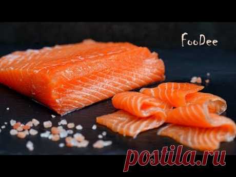 Нежная как масло! Как вкусно засолить красную рыбу дома: малосольная семга (лосось, форель)