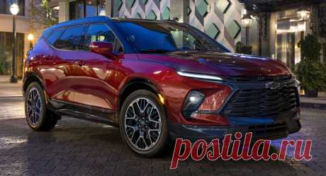 Chevrolet Blazer 2023: цена, характеристики, фото