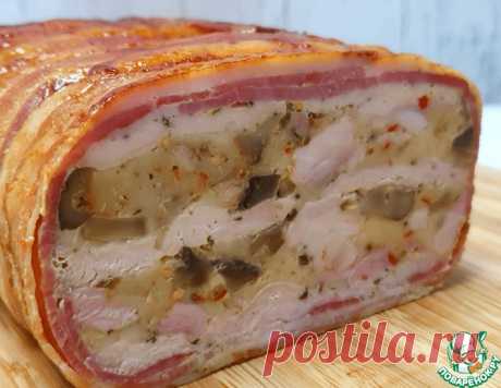 Мясной хлеб с грибами – кулинарный рецепт