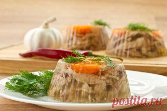 Холодец из трех видов мяса — Sloosh – кулинарные рецепты