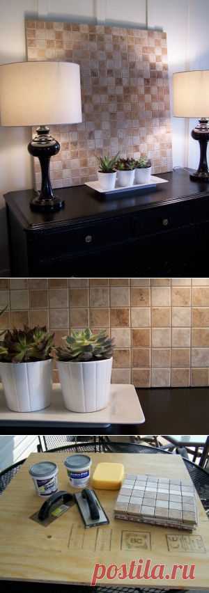 How to Make DIY Tile Artwork