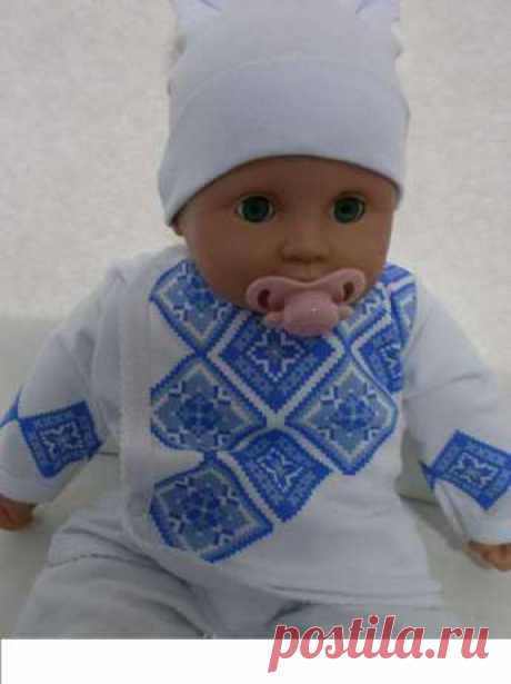Комплект детский "вышиванка" для малышей: 94 грн. - Одежда для новорожденных Кременчуг на Olx