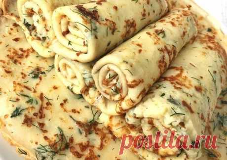 (5) Блинчики с сыром и зеленью - пошаговый рецепт с фото. Автор рецепта ღ Meri ღCherri🍒 👑 . - Cookpad