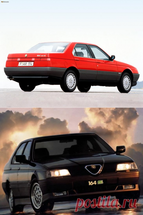 Alfa Romeo 164. Итальянский бизнес класс 90х