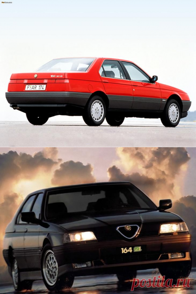 Alfa Romeo 164. Итальянский бизнес класс 90х