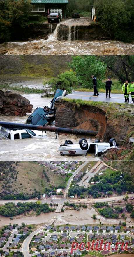 Сильнейшее наводнение в Колорадо унесло жизни 5 человек