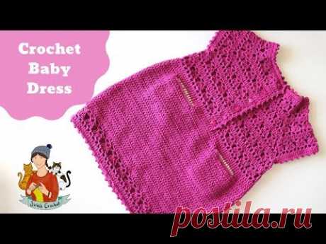 How To Crochet An Easy Baby Dress
