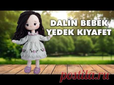 AMIGURUMI | DALİN BEBEK |  (Yedek Kıyafet şiş örgü)ELBİSE TARİFİ   | written expression in English |