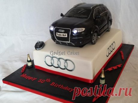 Audi Q7 car cake - Cake by Gadget Cakes - CakesDecor