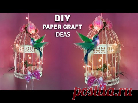 Home Decorating Ideas | DIY Room Decor | Plastic Bottle Craft Ideas | Gift Ideas | Lamp 💡😀