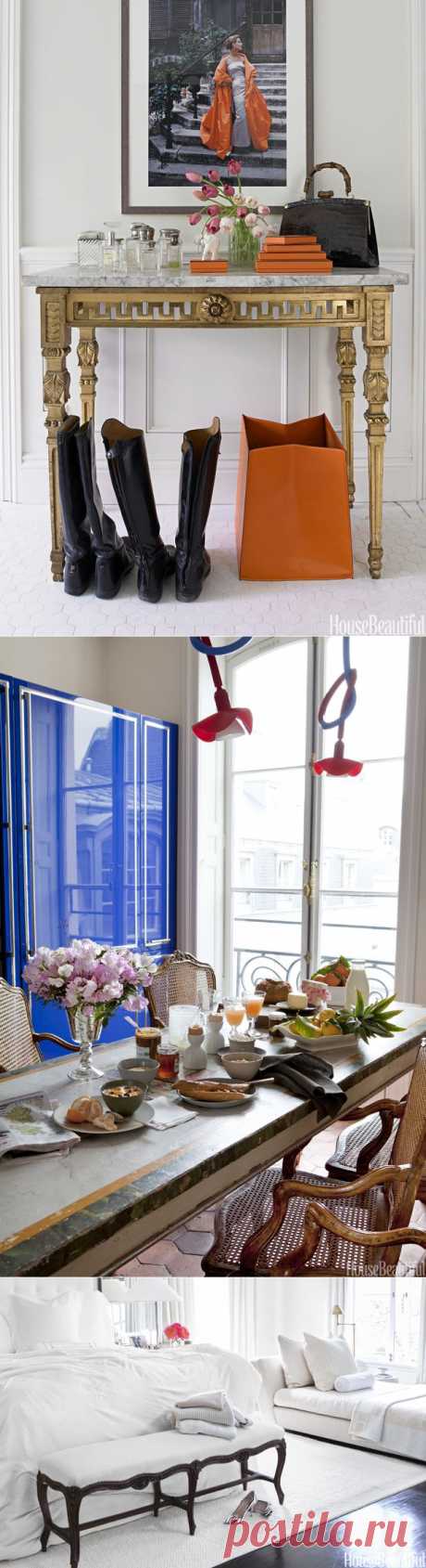 Paris Decorating Style - Parisian Apartment Decor - ELLE DECOR