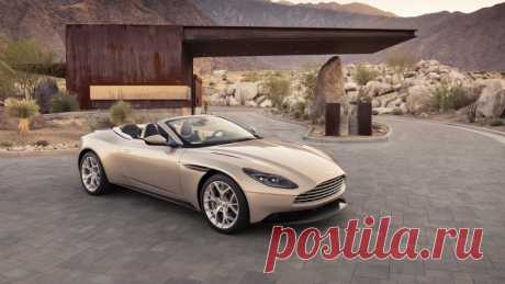 Стильный кабриолет: Aston Martin представил модель DB11 Volante - новости - LiveCars.Ru