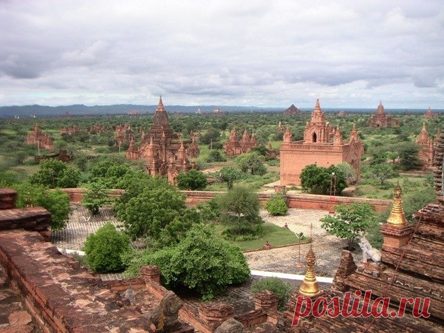Древний город Баган в Бирме — Путешествия
