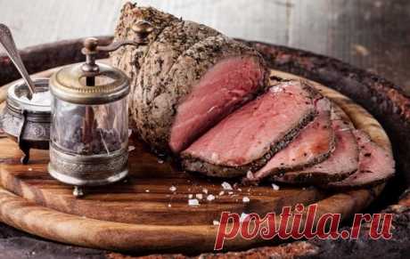 Ростбиф из говядины: классический рецепт с фото, советы