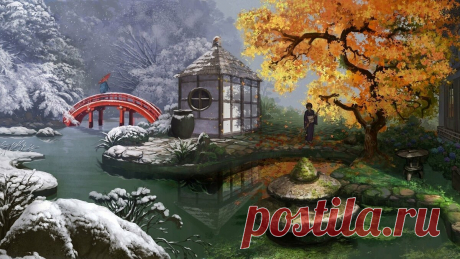 «Японский сад арт - 25 фото - картинки и рисунки: скачать бесплатно» — карточка пользователя Татьяна А. в Яндекс.Избранном