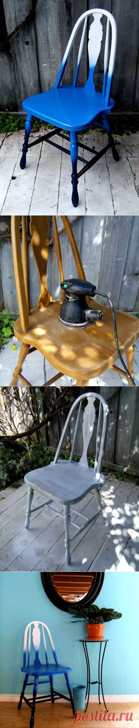 Декорируем деревянный стул на InfoHome.com.ua