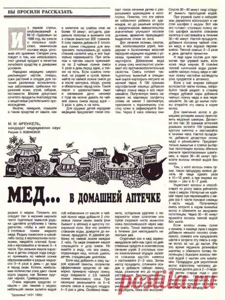 Мед... в домашней аптечке